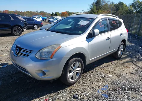 2012 Nissan Rogue Sv from USA, damaged, VIN JN8AS5MV1CW406294